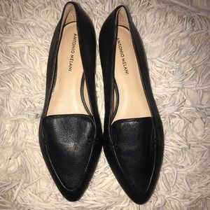 Antonio Melani Black Flats 9.5